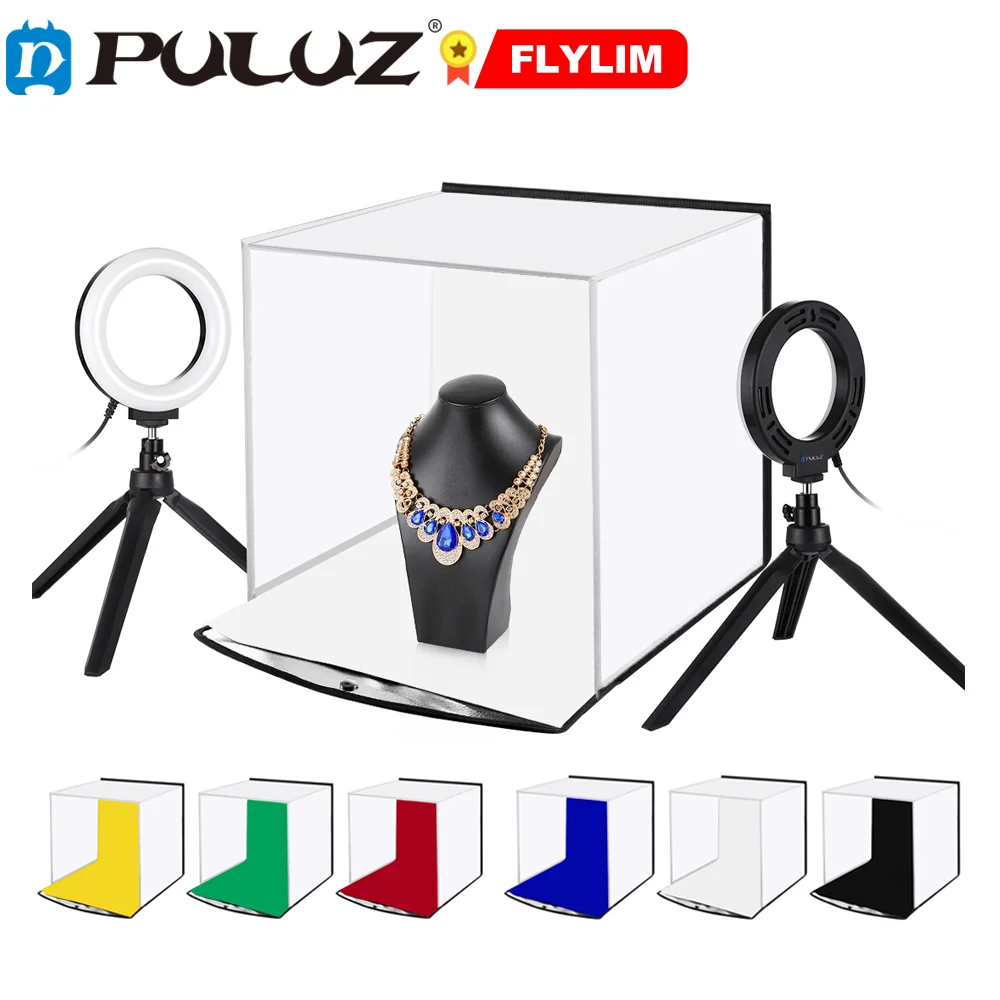 Портативный Настольный софтбокс для фотосъемки PULUZ, 30 см, наборы тентов для студийной съемки с 6 цветными фонами, студийный световой короб, с...
Портативный Настольный софтбокс для фотосъемки PULUZ, 30 см, наборы тентов для студийной съемки с 6 цветными фонами, студийный световой короб, с...