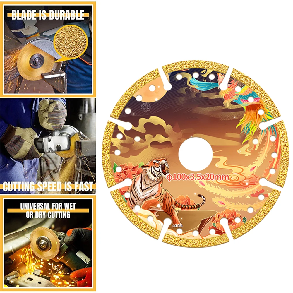 Diamond Saw Blade 100mm Ultra-thin Multi-function High Manganese Steel Diamond Metal Cutting Blade Sharp Brazing Grinding Disc
Diamond Saw Blade 100mm Ultra-thin Multi-function High Manganese Steel Diamond Metal Cutting Blade Sharp Brazing Grinding Disc