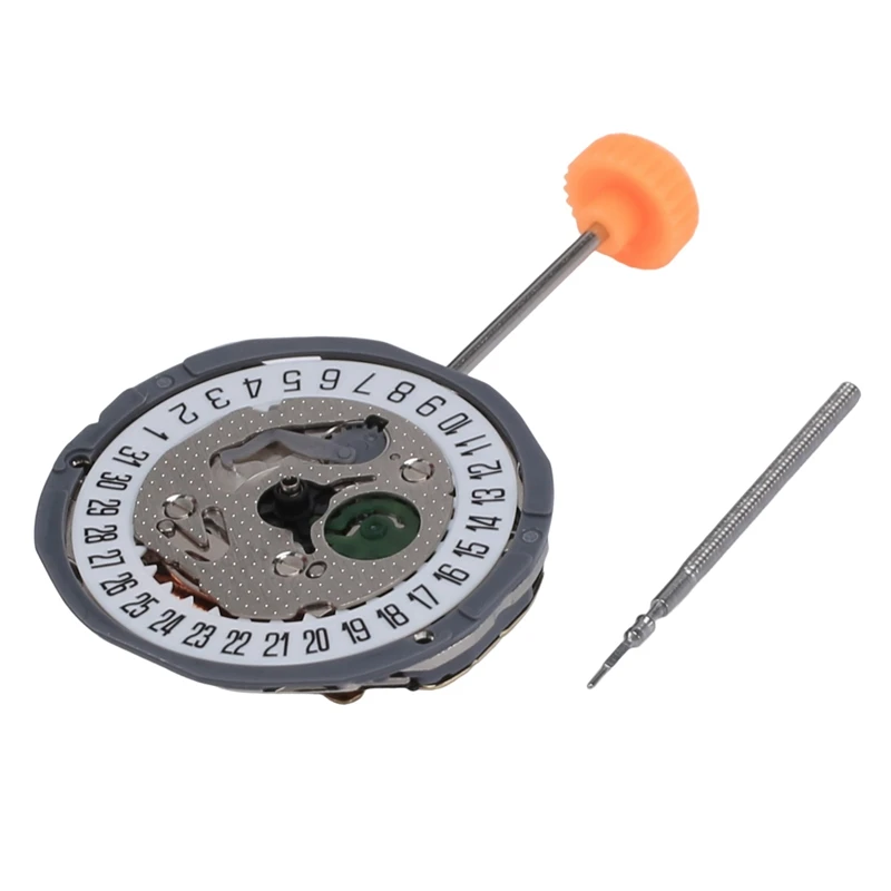 Часовой механизм для кварцевых часов, 3Pin, одиночный календарь, запасные части, часовой механизм, Сменные аксессуары для 1L12-6
Часовой механизм для кварцевых часов, 3Pin, одиночный календарь, запасные части, часовой механизм, Сменные аксессуары для 1L12-6