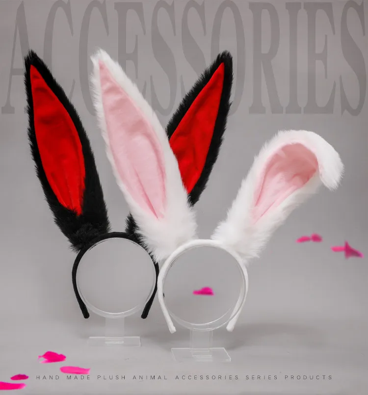 Women Girl Cosplay Hair Accessories Headdress Cute Girls Plush Long Rabbit Ear Hair Bands Headwear Headband Dress Accesorios
Women Girl Cosplay Hair Accessories Headdress Cute Girls Plush Long Rabbit Ear Hair Bands Headwear Headband Dress Accesorios