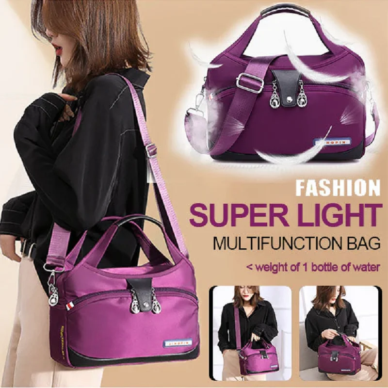 Mintiml® Casual Lightweight Canvas Tote 2022 New Ladies Large Capacity Nylon Oxford Crossbody Backpack Waterproof Travel Bags
Mintiml® Casual Lightweight Canvas Tote 2022 New Ladies Large Capacity Nylon Oxford Crossbody Backpack Waterproof Travel Bags