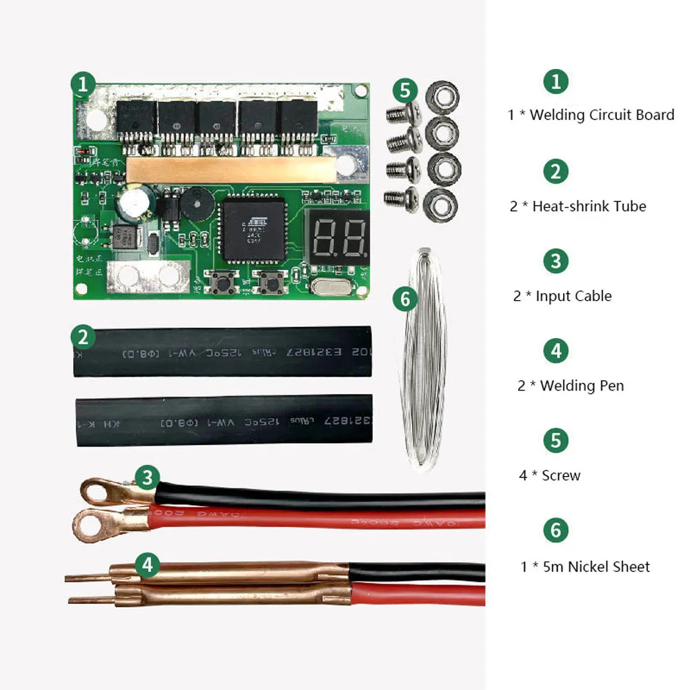 Display Battery Spots Welding Circuit Board 20 Power Gears 29 Delay Times Support Welding 0.1-0.15mm Nickel Steel Sheet 7-14V
Display Battery Spots Welding Circuit Board 20 Power Gears 29 Delay Times Support Welding 0.1-0.15mm Nickel Steel Sheet 7-14V