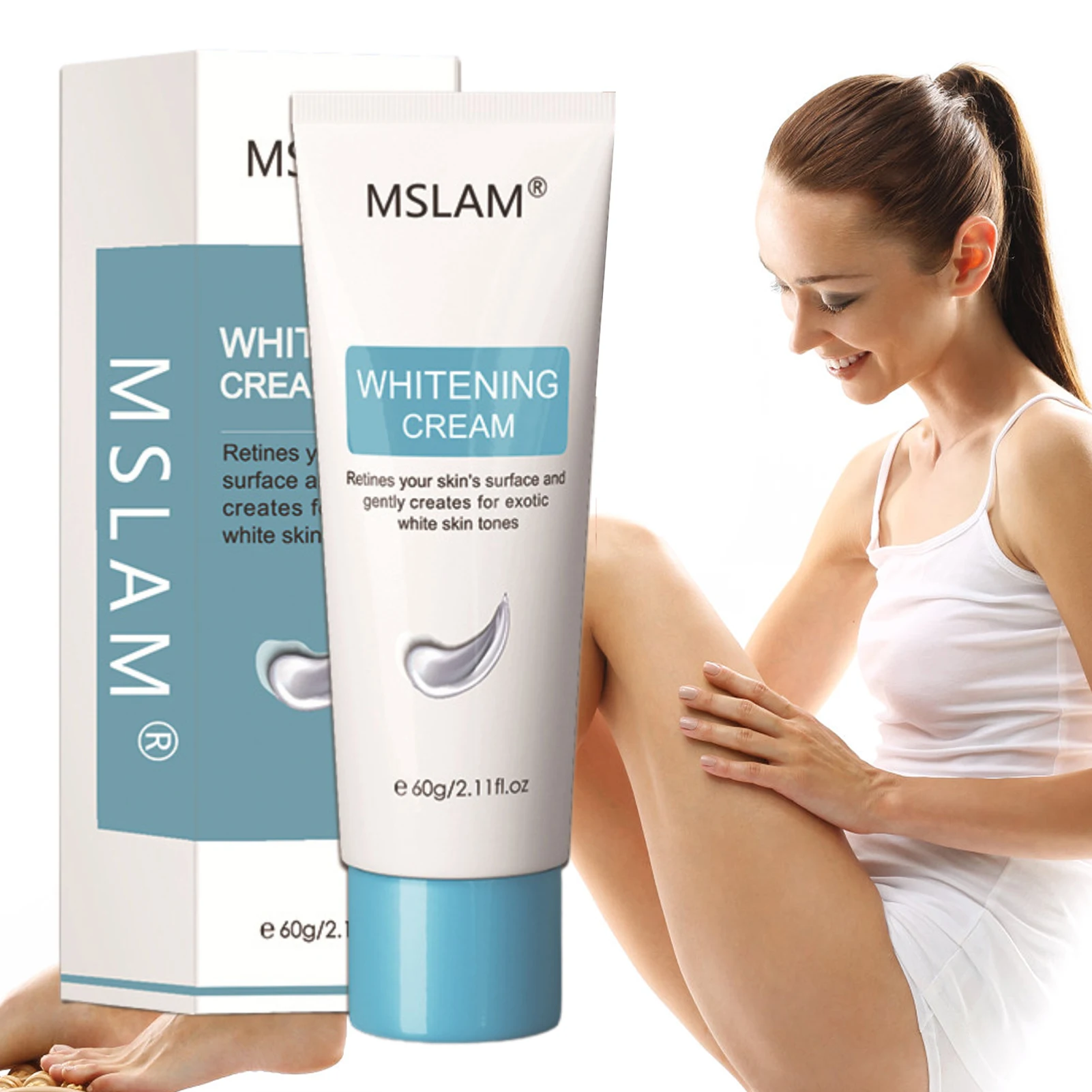 Armpit Whitening Cream Skin Lightening Bleaching Cream For Underarm Dark Skin Legs Knees Whitening Body Lotion 60g
Armpit Whitening Cream Skin Lightening Bleaching Cream For Underarm Dark Skin Legs Knees Whitening Body Lotion 60g