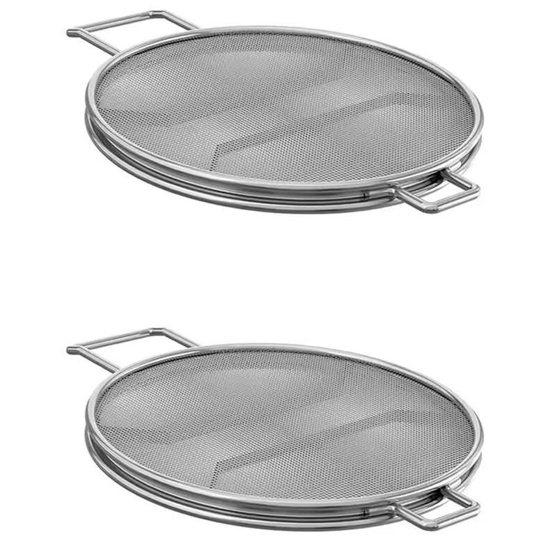 2X Stainless Steel Splatter Shield For Ninja Foodi IG600 IG601 IG651 Accessories Grill Dishwasher Safe & Reusable
2X Stainless Steel Splatter Shield For Ninja Foodi IG600 IG601 IG651 Accessories Grill Dishwasher Safe & Reusable