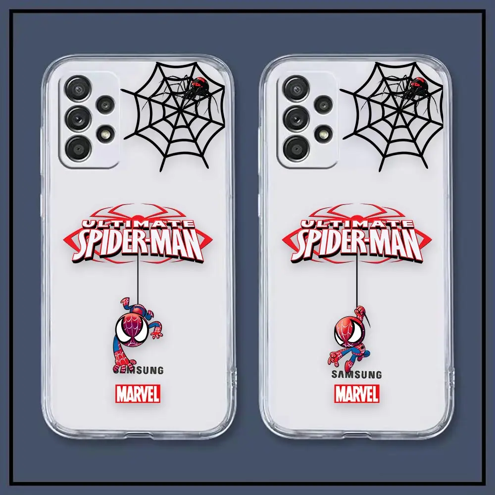 Clear Case For Samsung A81 A73 A72 A71 A53 A52 A51 A50 A50S A42 A33 A21 A30S A23 A22 5G 4G Case Cute Cartoon Marvel Spider-Man
Clear Case For Samsung A81 A73 A72 A71 A53 A52 A51 A50 A50S A42 A33 A21 A30S A23 A22 5G 4G Case Cute Cartoon Marvel Spider-Man