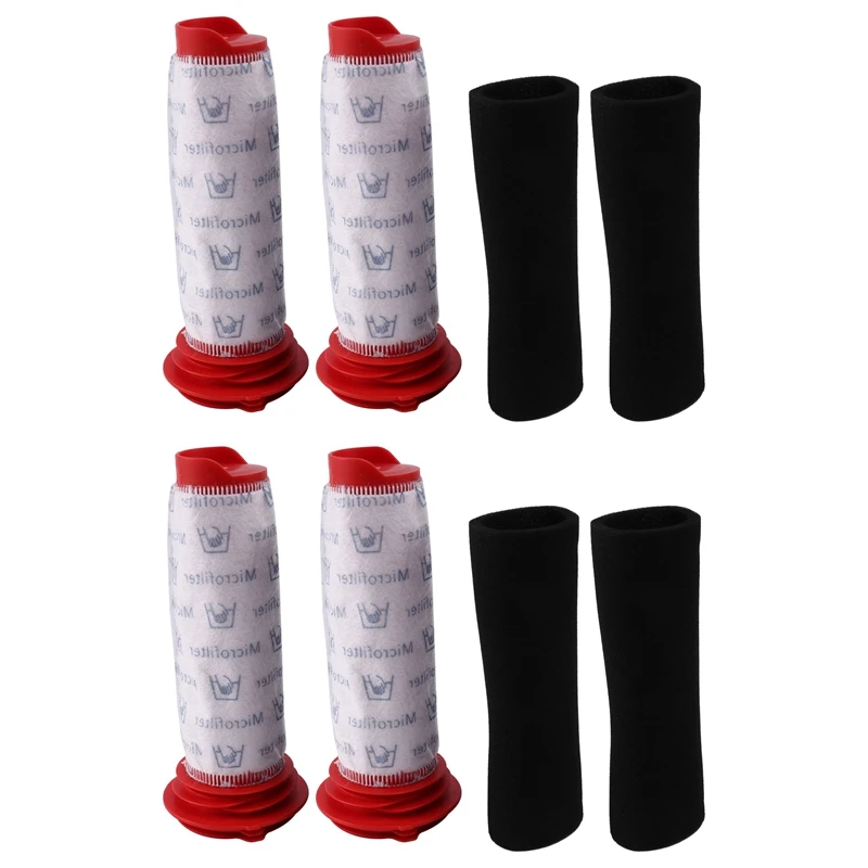 Washable Main Stick Filter + Foam Insert For Athlet Cordless Vacuum Cleaner (4 Of Each) 
Washable Main Stick Filter + Foam Insert For Athlet Cordless Vacuum Cleaner (4 Of Each)