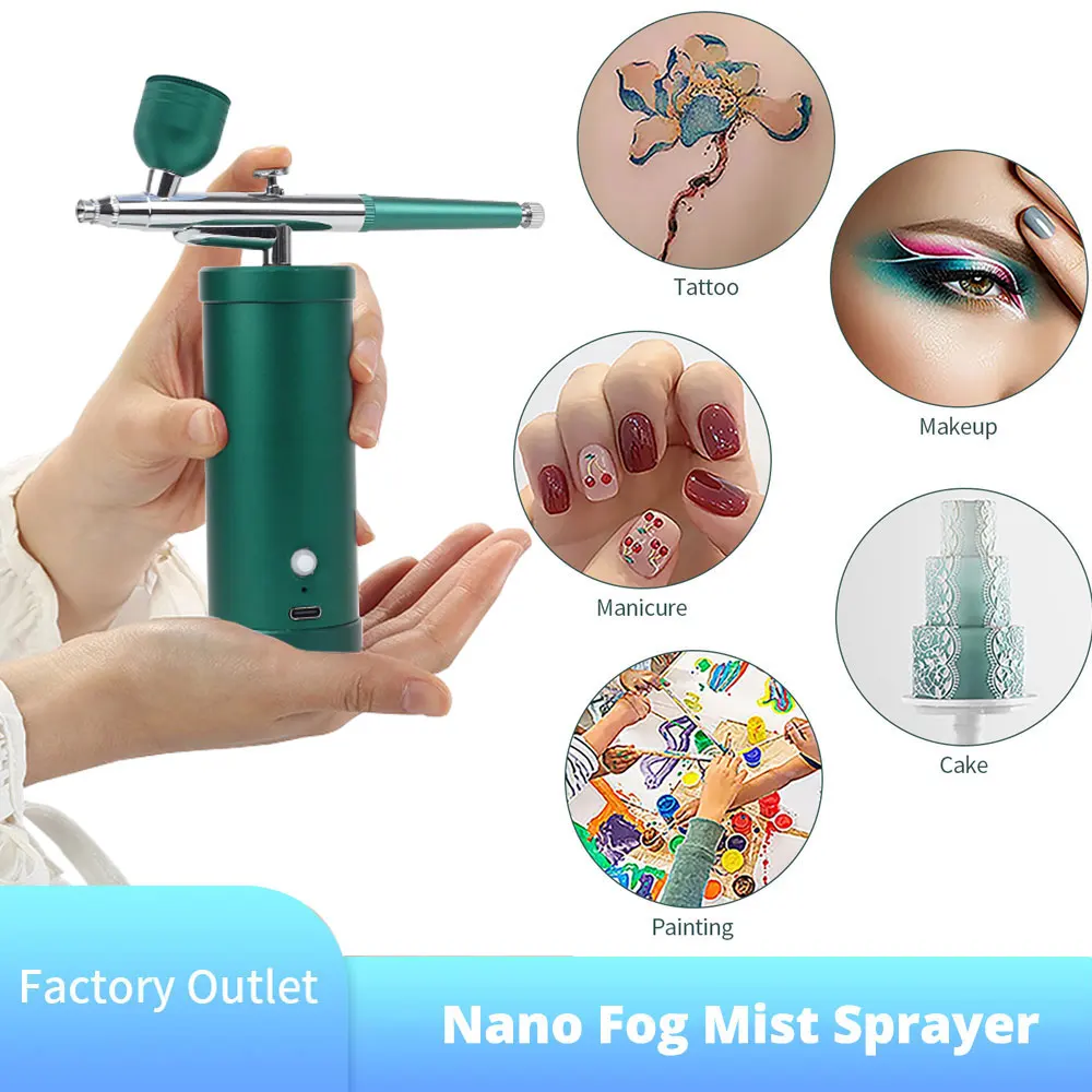 0.4mm Facial Hydra Machine Water Oxygen Injector Nano Fog Mist Sprayer Airbrush with Compressor Nail Painted Cake Art Spray Gun
0.4mm Facial Hydra Machine Water Oxygen Injector Nano Fog Mist Sprayer Airbrush with Compressor Nail Painted Cake Art Spray Gun