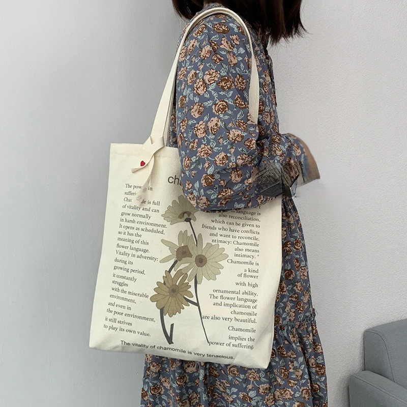 Fashion Canvas Bags Ladies Handbags Shoulder Bags Reusable Eco-Friendly Shopping Bags Large Capacity Storage Bags Student Bags
Fashion Canvas Bags Ladies Handbags Shoulder Bags Reusable Eco-Friendly Shopping Bags Large Capacity Storage Bags Student Bags