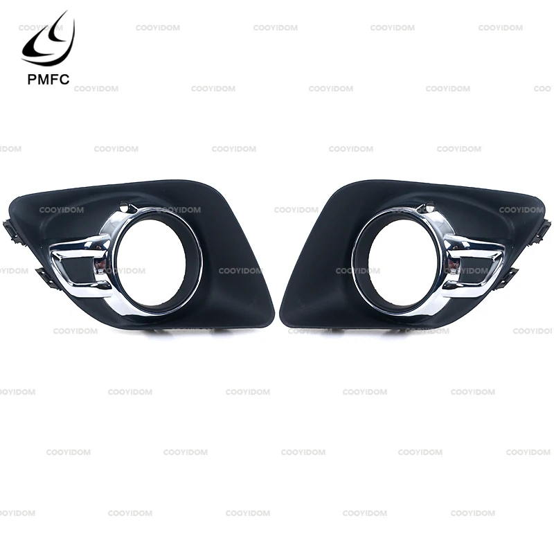 PMFC Car Front Bumper Left Right Fog Light Grille Protective Cover Fog lamp foglight Frame hood For Mitsubishi ASX 2010-2012
PMFC Car Front Bumper Left Right Fog Light Grille Protective Cover Fog lamp foglight Frame hood For Mitsubishi ASX 2010-2012