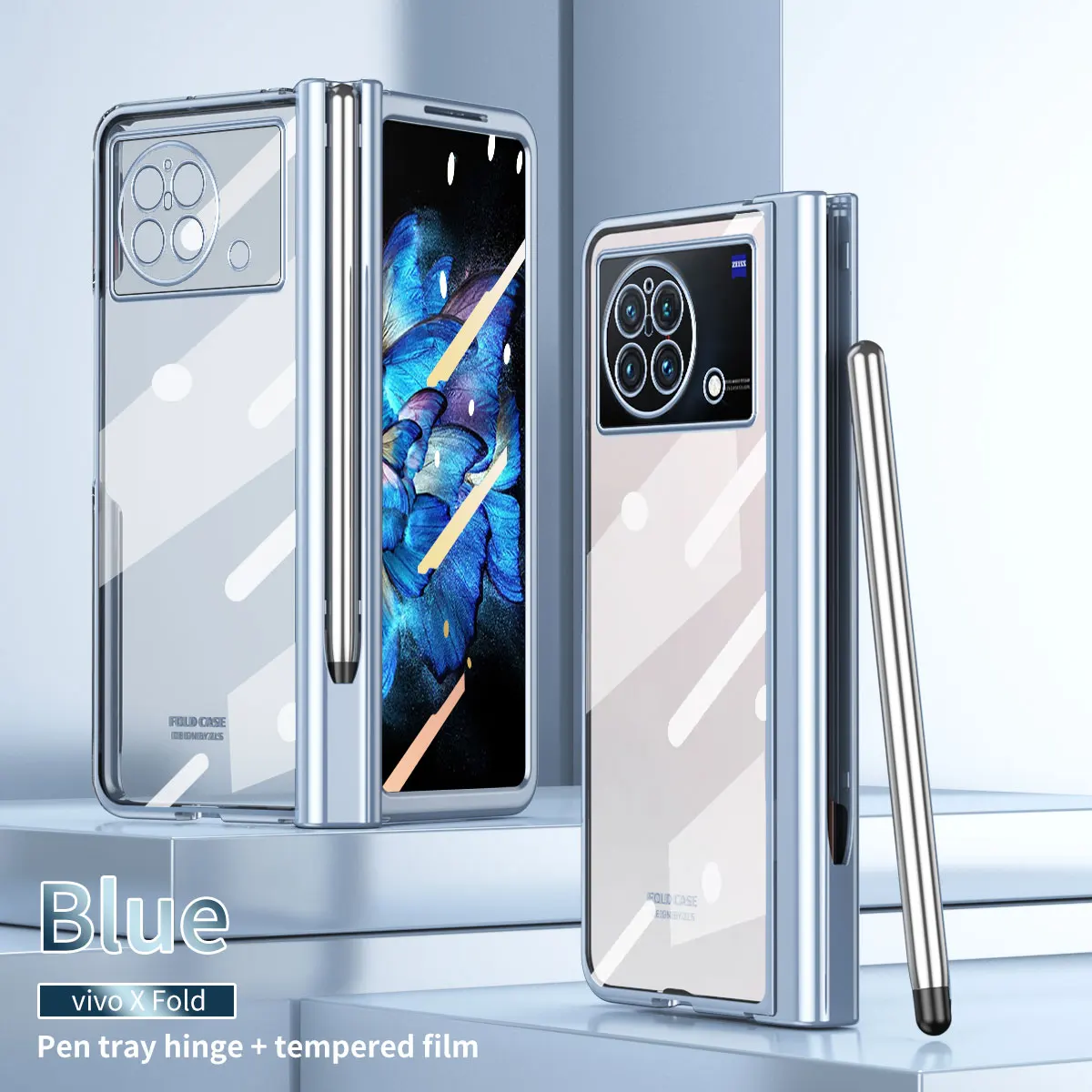 Attached S Pen Hinge Case For vivo x Fold 5G Clear Hinge full Protective with Tempered Glass For vivo Xfold 5G Plating Case
Attached S Pen Hinge Case For vivo x Fold 5G Clear Hinge full Protective with Tempered Glass For vivo Xfold 5G Plating Case
