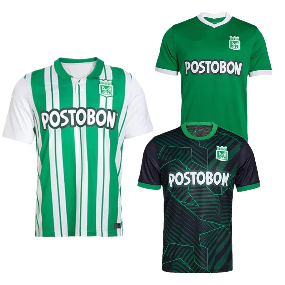 

2022 2023 Atletico Nacional Medellin Soccer Jersey Gio Andrade D.Pabon J.Duque Turro J.Barera Home Away Third Foodball Shirt