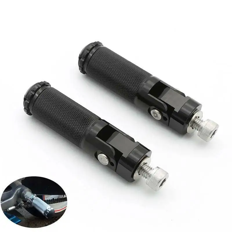 2pcs Motorcycle Footrests For Motor Bike Folding Footpegs CNC Aluminum Universal Foot Rests Pegs Rear Pedals Set Accessories
2pcs Motorcycle Footrests For Motor Bike Folding Footpegs CNC Aluminum Universal Foot Rests Pegs Rear Pedals Set Accessories