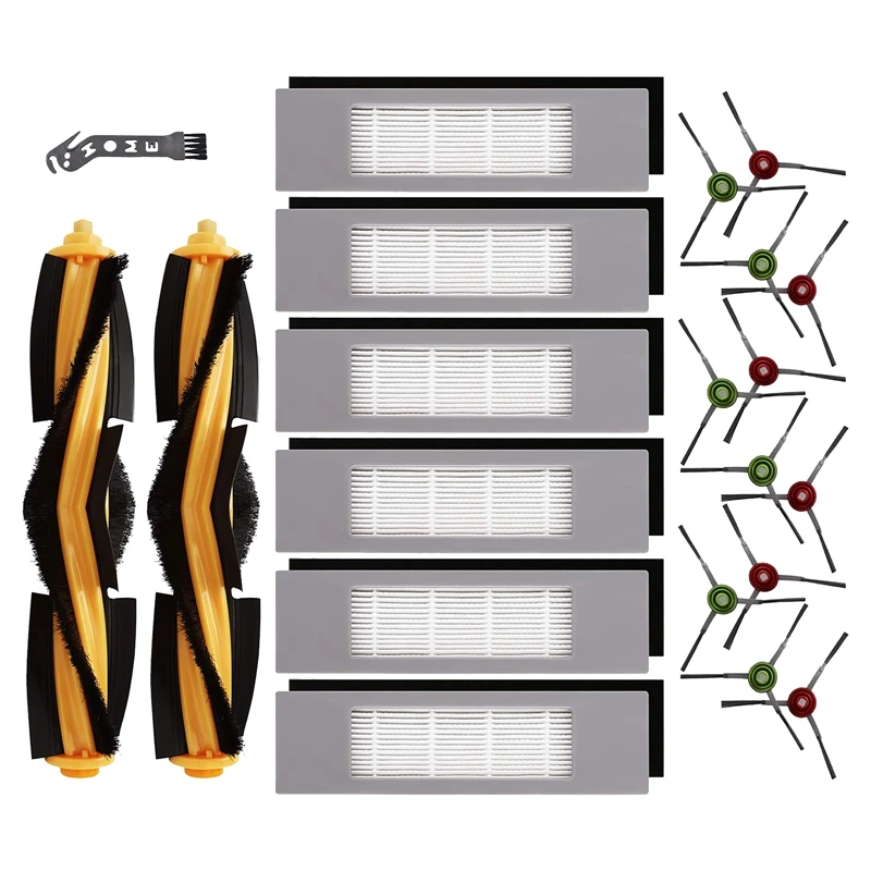 24 шт., аксессуары для пылесоса Ecovacs Deebot Ozmo 920 950 T5 T8 AIVI T8 Max T9 Max T9 Power N7 N8 N8 +
24 шт., аксессуары для пылесоса Ecovacs Deebot Ozmo 920 950 T5 T8 AIVI T8 Max T9 Max T9 Power N7 N8 N8 +