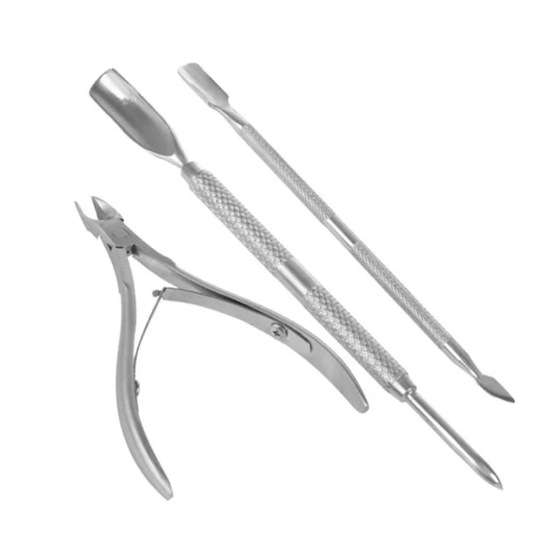 3PCS/set Nail Care Tool Set Dead Skin Remover Kit with Cuticle Clipper, Cuticle Nipper, and Steel Pusher
3PCS/set Nail Care Tool Set Dead Skin Remover Kit with Cuticle Clipper, Cuticle Nipper, and Steel Pusher