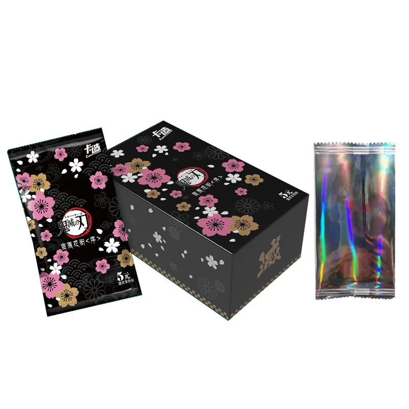 

Wholesales Demon Slayer Collection Card Promo Booster BOX Case Premium PR TCG SP SSP Rare Game Cards Table Playing Toys Gift