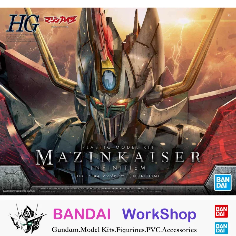 Bandai Original 1/144 HG Mazinkaiser Action Figure Assembly Model Kit Collectible Gifts
Bandai Original 1/144 HG Mazinkaiser Action Figure Assembly Model Kit Collectible Gifts