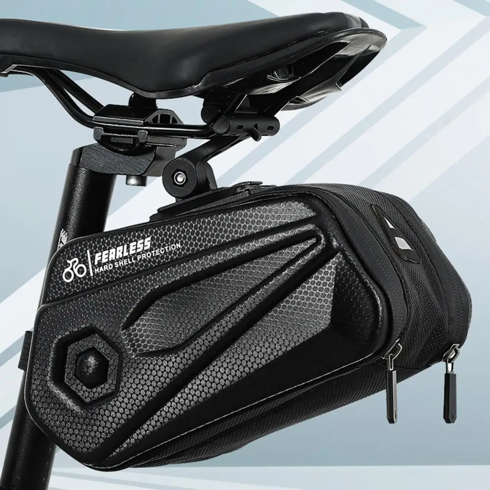 2.6L Bike Bag Large Capacity Non-Deformed Reflective Strip Waterproof MTB Road Bike Saddle Bag Bicycle Accessories
2.6L Bike Bag Large Capacity Non-Deformed Reflective Strip Waterproof MTB Road Bike Saddle Bag Bicycle Accessories