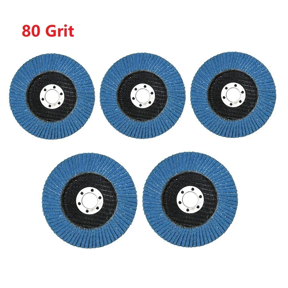 5Pcs 5 Inch 125mm Flap Sanding Disc 40/60/80/120 Grit Grinding Wheels For Angle Grinder Polishing And Removaling Wood PVC
5Pcs 5 Inch 125mm Flap Sanding Disc 40/60/80/120 Grit Grinding Wheels For Angle Grinder Polishing And Removaling Wood PVC