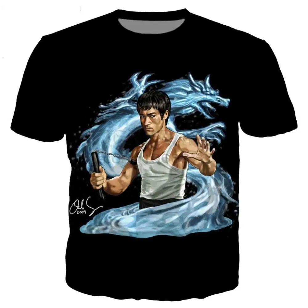 New Arrive Classical Bruce Lee T Shirt Men Women 3D Printed Novelty Fashion Tshirt Hip Hop Streetwear Casual Breathable Tops
New Arrive Classical Bruce Lee T Shirt Men Women 3D Printed Novelty Fashion Tshirt Hip Hop Streetwear Casual Breathable Tops