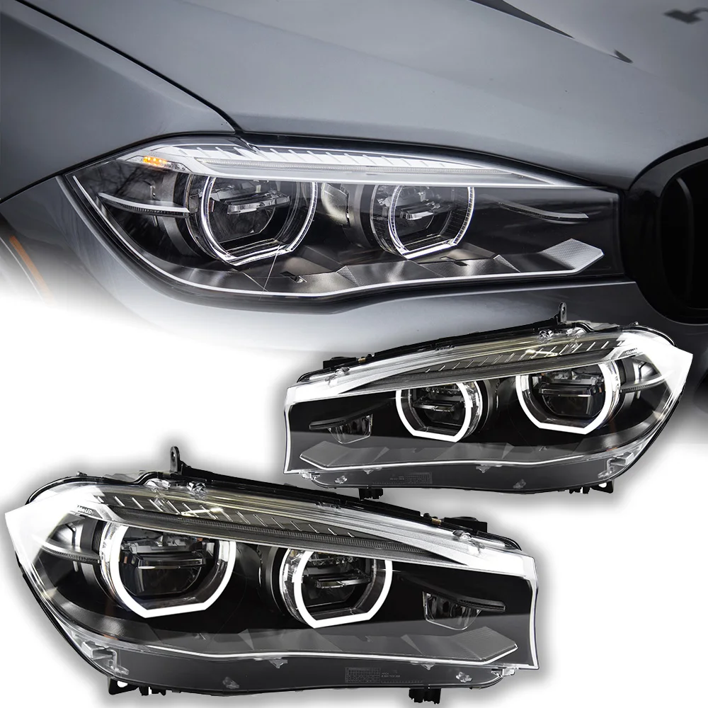AKD автостайлинг фары для BMW X5 F15 фары 2014-2018 X6 ангельские глазки фары Светодиодные ДХО сигнальная лампа автомобильные аксессуары
AKD автостайлинг фары для BMW X5 F15 фары 2014-2018 X6 ангельские глазки фары Светодиодные ДХО сигнальная лампа автомобильные аксессуары
