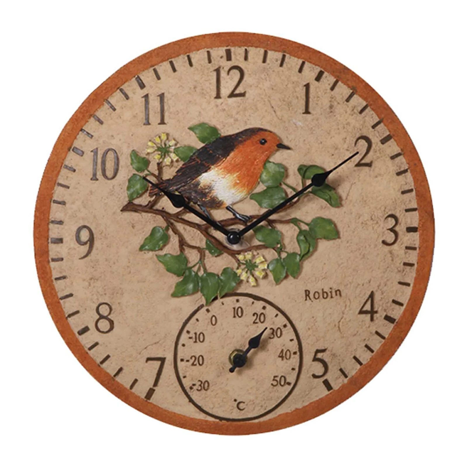 Outdoor Thermometer Clock Wall Clock Wall-Mounted Clock Indoor Outdoor Thermometer Clock Wall-Mounted Thermometer Clock for Pat
Outdoor Thermometer Clock Wall Clock Wall-Mounted Clock Indoor Outdoor Thermometer Clock Wall-Mounted Thermometer Clock for Pat
