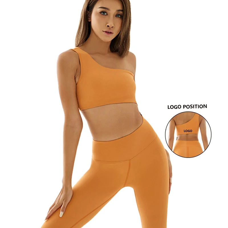 Fashionable sexy one shoulder detachable Jumpsuit Yoga suit set women's High Waist Sports Fitness pants
Fashionable sexy one shoulder detachable Jumpsuit Yoga suit set women's High Waist Sports Fitness pants