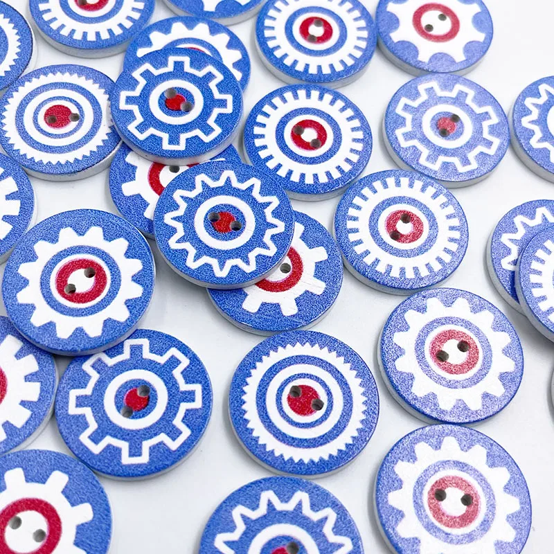 25pcs Round Gearwheel Print Wooden Button Handwork Sewing Scrapbooking Clothing Crafts Accessories Gift Card 25mm WB891
25pcs Round Gearwheel Print Wooden Button Handwork Sewing Scrapbooking Clothing Crafts Accessories Gift Card 25mm WB891