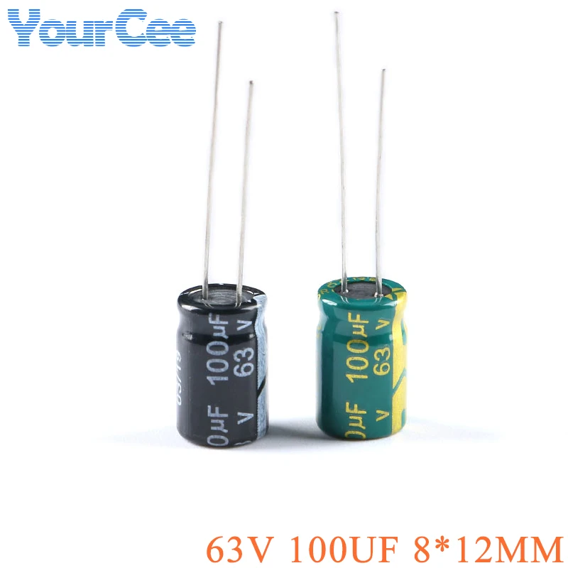 Высокочастотный электролитический конденсатор 63 в 100 мкФ, конденсаторы 8*12 мм 8x12 мм 20%, 50 шт.
Высокочастотный электролитический конденсатор 63 в 100 мкФ, конденсаторы 8*12 мм 8x12 мм 20%, 50 шт.