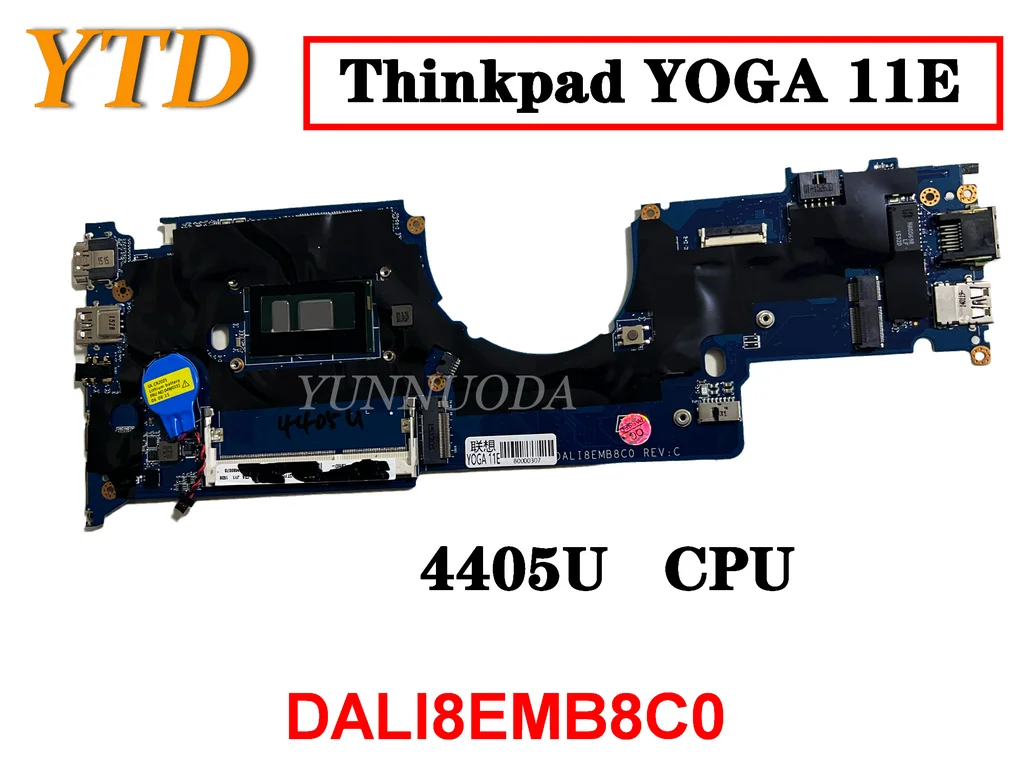 Оригинальная материнская плата для ноутбука Lenovo Thinkpad YOGA 11E 4405U DALI8EMB8C0, протестирована, хорошая Бесплатная доставка
Оригинальная материнская плата для ноутбука Lenovo Thinkpad YOGA 11E 4405U DALI8EMB8C0, протестирована, хорошая Бесплатная доставка
