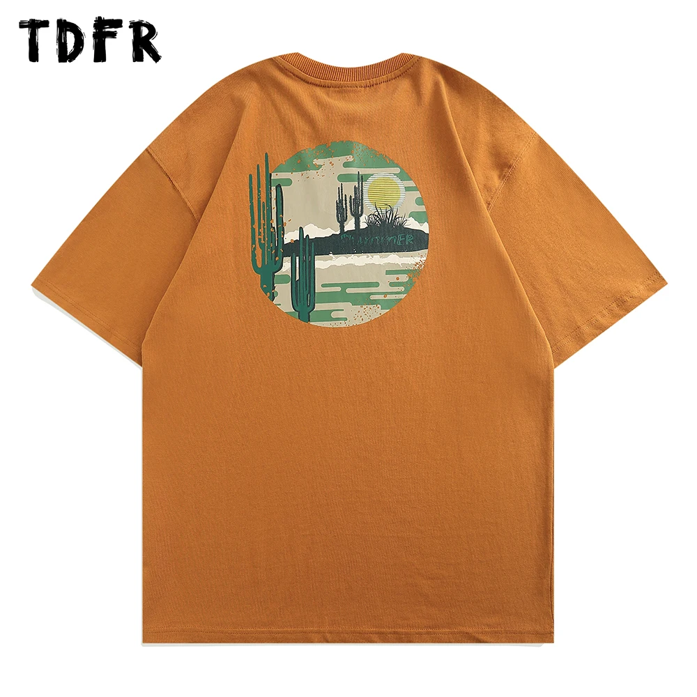 Cactus Print Short Sleeve T-shirt Mens Summer Back Printed Casual Loose Crew Neck Half-Sleeve T Shirt Men
Cactus Print Short Sleeve T-shirt Mens Summer Back Printed Casual Loose Crew Neck Half-Sleeve T Shirt Men
