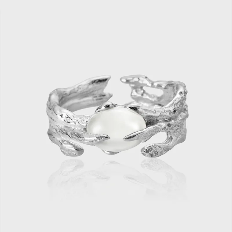 Ventfille Silver Color Irregular White Agate Ring For Women Girl Liquid Lava Opal Jewelry 925 Stamp Birthday Gift Dropshipping
Ventfille Silver Color Irregular White Agate Ring For Women Girl Liquid Lava Opal Jewelry 925 Stamp Birthday Gift Dropshipping