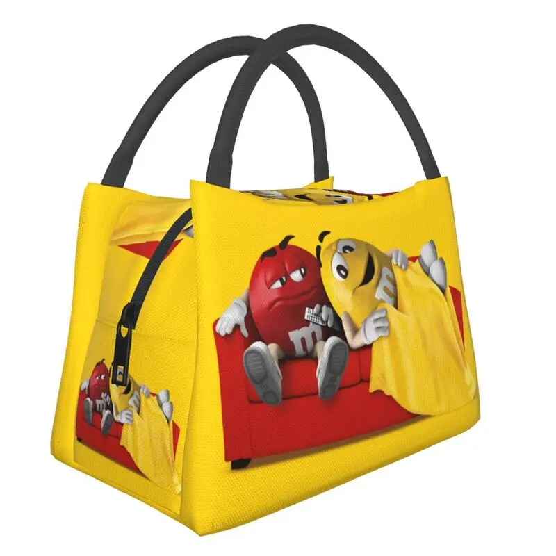 M&M's Chocolate Candy Insulated Lunch Bag for Work Office Emoticons Portable Cooler Thermal Bento Box Women
M&M's Chocolate Candy Insulated Lunch Bag for Work Office Emoticons Portable Cooler Thermal Bento Box Women