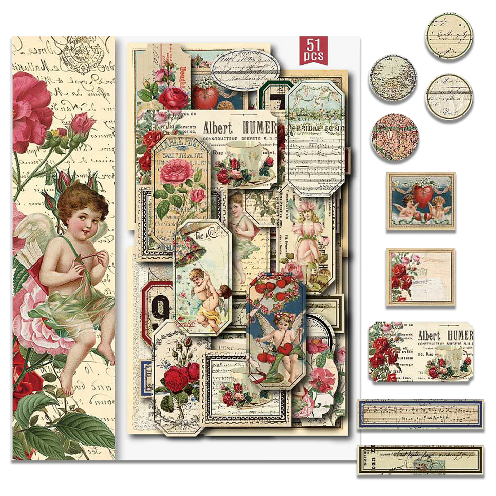 Journaling Stickers DIY Scrapbooking Stickers Fairy Flower Baby Glue Needed DIY Scrapbook Stickers Vintage Deco Stickers
Journaling Stickers DIY Scrapbooking Stickers Fairy Flower Baby Glue Needed DIY Scrapbook Stickers Vintage Deco Stickers