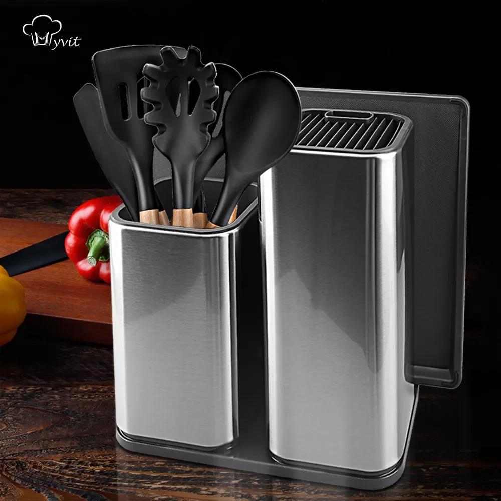 Knife Stand Holder For Kitchen Knife Stainless Steel Knife Holder Stand Block High End Kitchen Accessories 
Knife Stand Holder For Kitchen Knife Stainless Steel Knife Holder Stand Block High End Kitchen Accessories