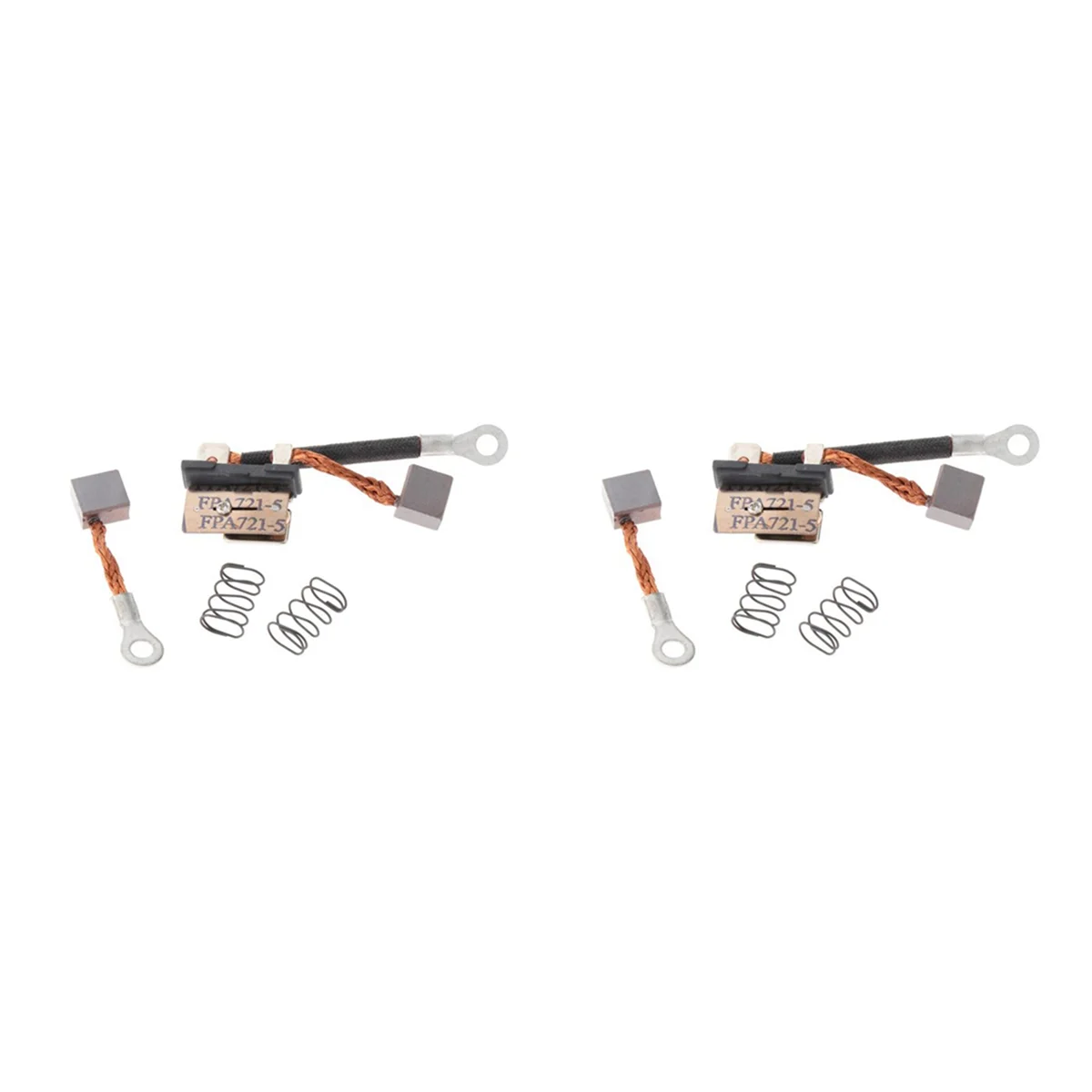 2X 63P-82181 Carbon Brush Set for Yamaha Outboard Motor 2T & 4T 115HP 150HP Trim Tilt Motor 62X-4386K 63P-43892-10
2X 63P-82181 Carbon Brush Set for Yamaha Outboard Motor 2T & 4T 115HP 150HP Trim Tilt Motor 62X-4386K 63P-43892-10