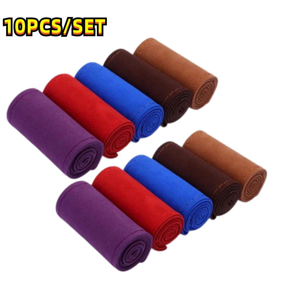10PCS Universal DIY Soft Steering Wheel Cover Diameter 15inch/38cm Black Suede Car Steering Wheel Cover Auto Car Accessories
10PCS Universal DIY Soft Steering Wheel Cover Diameter 15inch/38cm Black Suede Car Steering Wheel Cover Auto Car Accessories