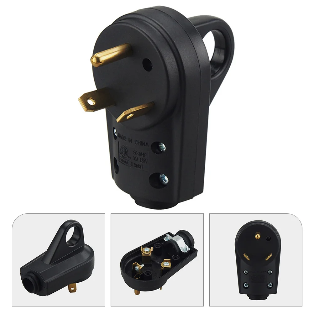 50a Plug RV Replacement Male Electrical Handle Outlets Power Receptacle Adapter 30 Amp
50a Plug RV Replacement Male Electrical Handle Outlets Power Receptacle Adapter 30 Amp