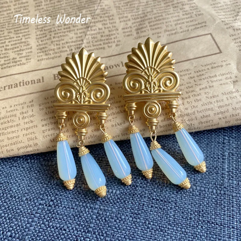 Timeless Wonder Fancy Retro Geo Stone Stud Earrings for Women Designer Jewelry Gothic Runway Vintage Rare Art Deco Gift Top 4527
Timeless Wonder Fancy Retro Geo Stone Stud Earrings for Women Designer Jewelry Gothic Runway Vintage Rare Art Deco Gift Top 4527