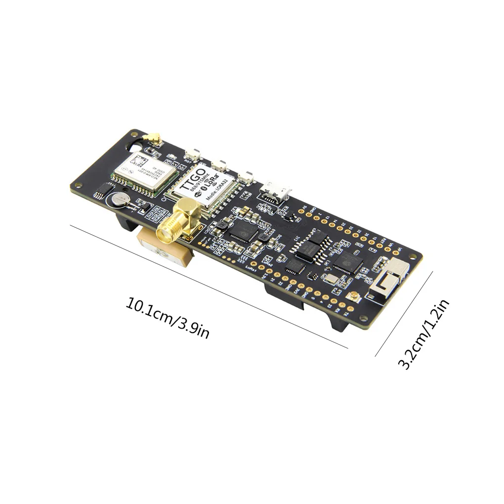 T-Beam V1.0 ESP32 WiFi Wireless Bluetooth Module NEO-6M SMA LORA 32 Battery Holder, 430MHz
T-Beam V1.0 ESP32 WiFi Wireless Bluetooth Module NEO-6M SMA LORA 32 Battery Holder, 430MHz