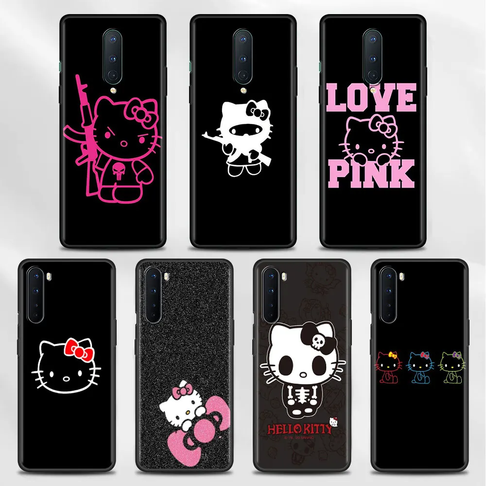Phone Case For OnePlus 8T Nord 2 9 7 10 8 Pro 9R N10 N20 for Oppo A16 A15 A53 A74 Black Bumper Fundas Cute Cool Hello Kitty Cat
Phone Case For OnePlus 8T Nord 2 9 7 10 8 Pro 9R N10 N20 for Oppo A16 A15 A53 A74 Black Bumper Fundas Cute Cool Hello Kitty Cat