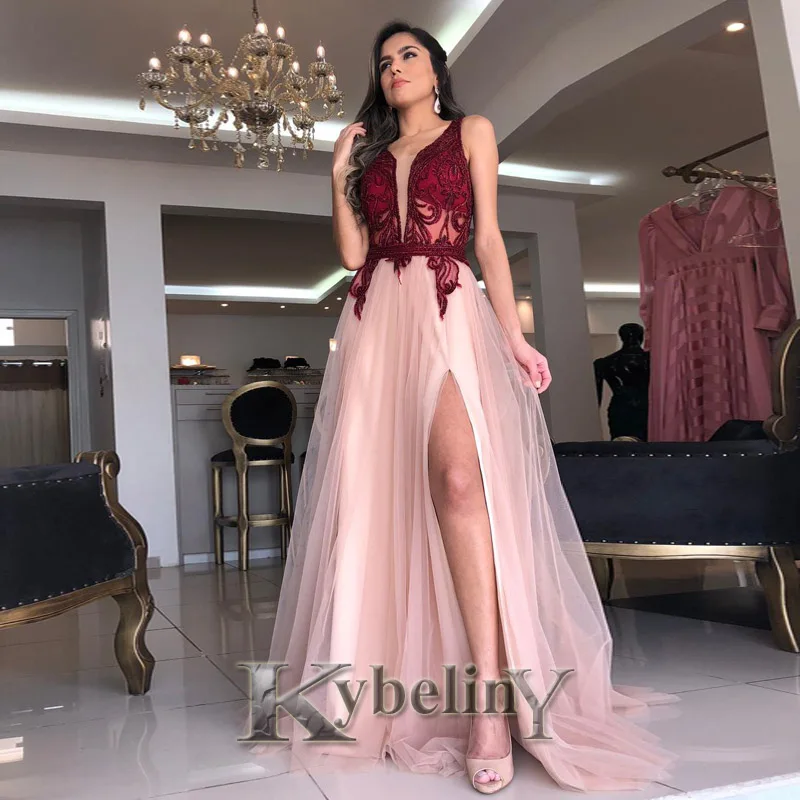 Женское вечернее платье Kybeliny, красное, розовое платье с разрезом, с открытой спиной, для выпускного вечера
Женское вечернее платье Kybeliny, красное, розовое платье с разрезом, с открытой спиной, для выпускного вечера