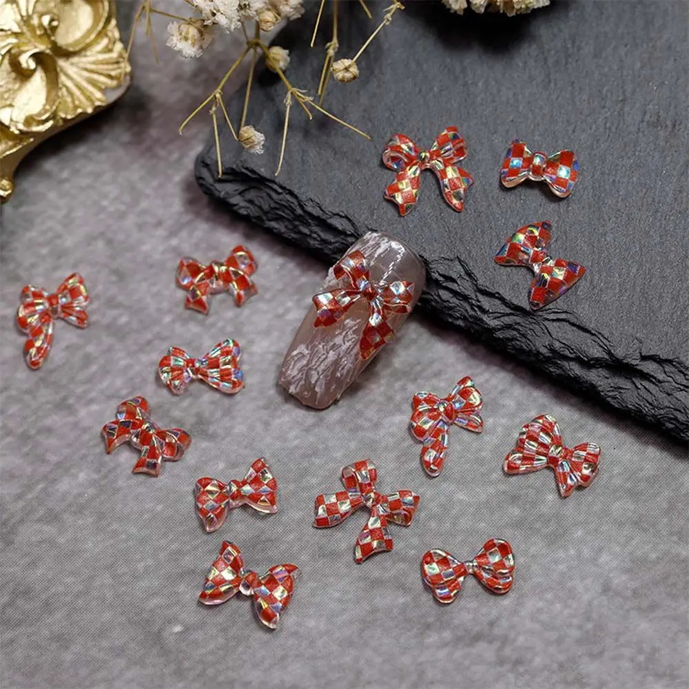 Mosaic Plaid Bowknot Japanese Manicure Accessories DIY Nail Art Jewelry Checkerboard Nail Art Bow Nail Decoration
Mosaic Plaid Bowknot Japanese Manicure Accessories DIY Nail Art Jewelry Checkerboard Nail Art Bow Nail Decoration