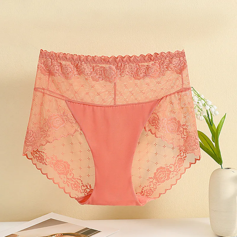 Women's Sexy Lingerie Plus Size See Through Lace Panties Transparent High Waist Knickers Breathable Seamless Underwear
Women's Sexy Lingerie Plus Size See Through Lace Panties Transparent High Waist Knickers Breathable Seamless Underwear