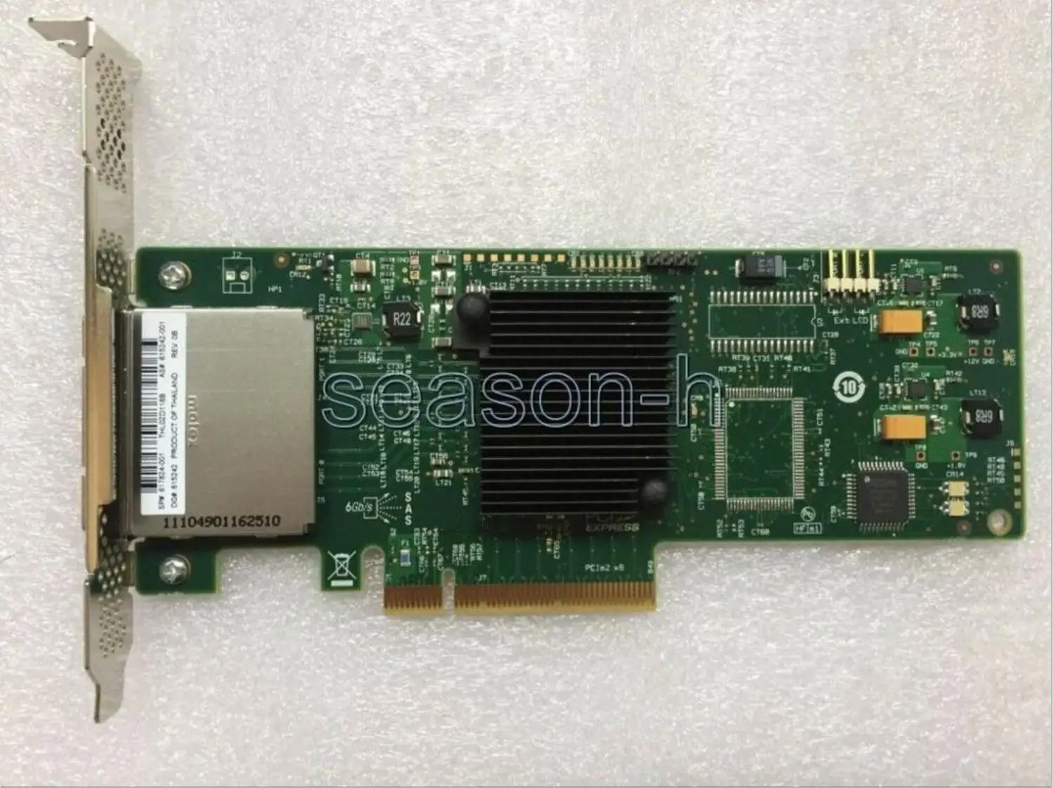 614988-b21 617824-001 SCO8GE 6GB SAS 2-PORTS PCI-EXT CARD 615242-001=9200-8E SAS2008
614988-b21 617824-001 SCO8GE 6GB SAS 2-PORTS PCI-EXT CARD 615242-001=9200-8E SAS2008
