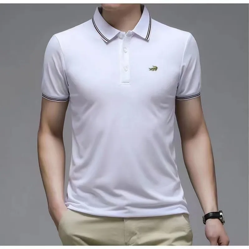 2022 Men's Embroidered Hot Selling Polo Shirt Spring and Summer New Business Leisure High-Quality Lapel Polo Shirt for Man
2022 Men's Embroidered Hot Selling Polo Shirt Spring and Summer New Business Leisure High-Quality Lapel Polo Shirt for Man