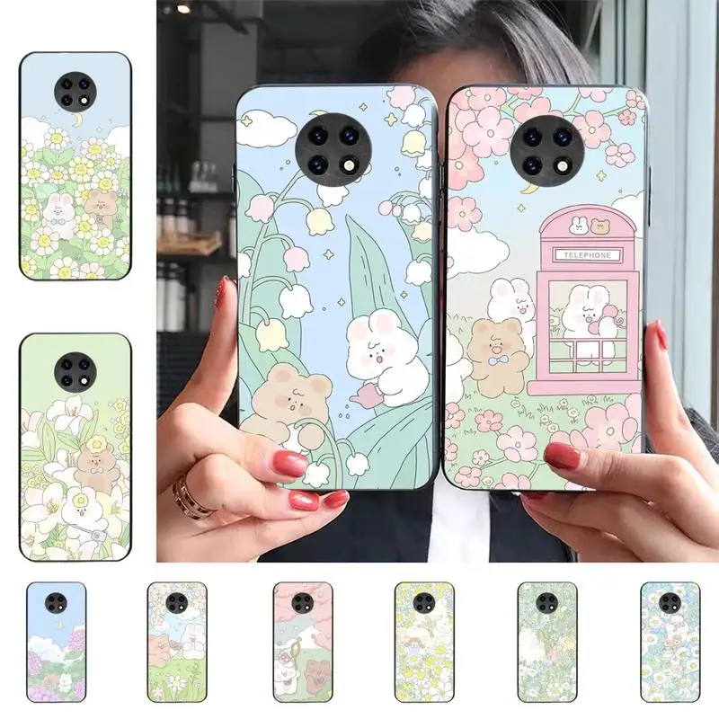 Cute Funny Rabbit Flowers Phone Case For Redmi 9 5 S2 K30pro Silicone Fundas for Redmi 8 7 7A note 5 5A Capa
Cute Funny Rabbit Flowers Phone Case For Redmi 9 5 S2 K30pro Silicone Fundas for Redmi 8 7 7A note 5 5A Capa