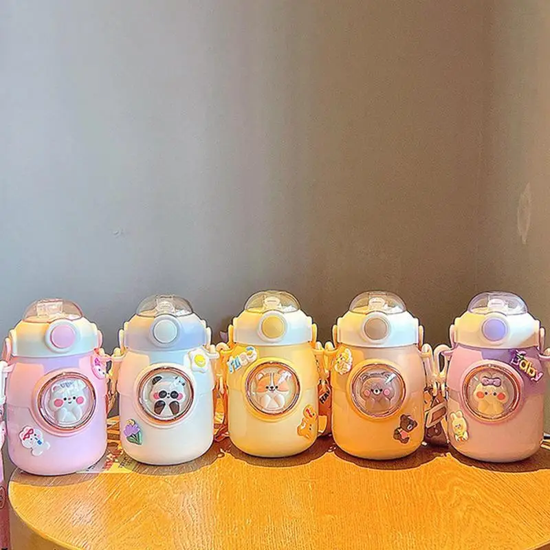 Lovely Thermos Bottle Cute Water Bottle Kawaii Straw 700ml Stainless Large Capacity Cartoon Kettle Student Cup for Gym Travel
Lovely Thermos Bottle Cute Water Bottle Kawaii Straw 700ml Stainless Large Capacity Cartoon Kettle Student Cup for Gym Travel