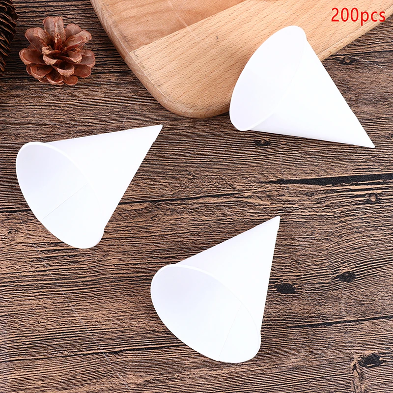200Pcs 6-Ounce Paper Cups Leak-Proof Paper Perfect Snow Cone Cups Shaved Ice Cups Craft Funnels Suitable for Kids Parties
200Pcs 6-Ounce Paper Cups Leak-Proof Paper Perfect Snow Cone Cups Shaved Ice Cups Craft Funnels Suitable for Kids Parties
