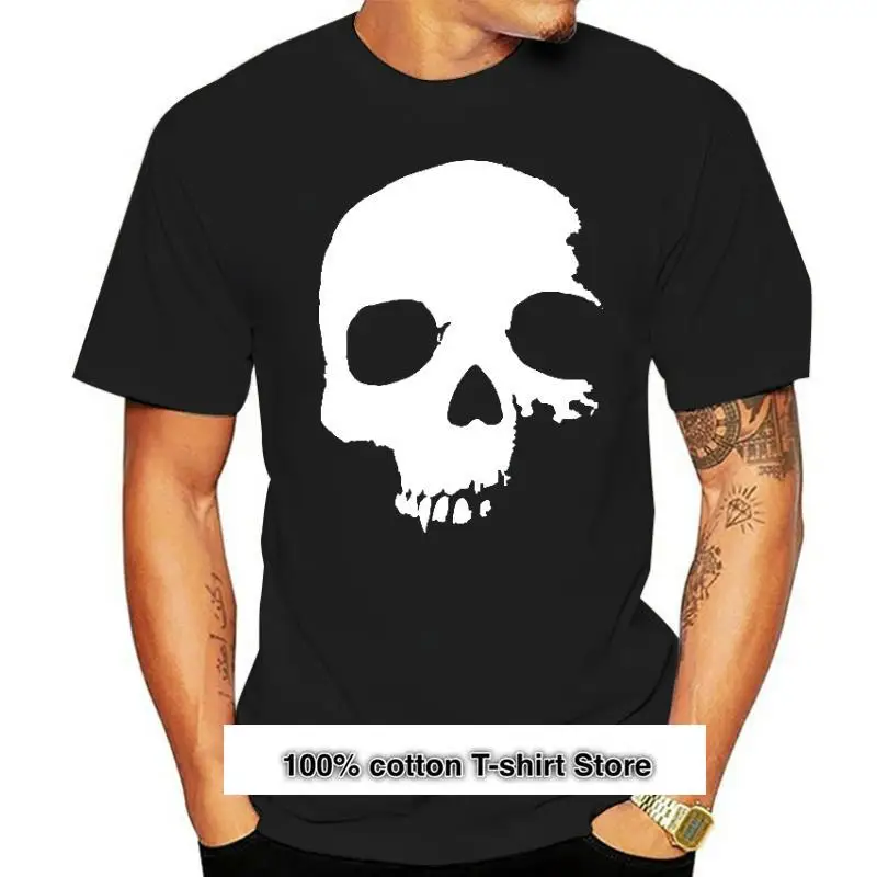 Camiseta de calavera de vampiro para mujer, camiseta estampada con pantalla para hombre
Camiseta de calavera de vampiro para mujer, camiseta estampada con pantalla para hombre
