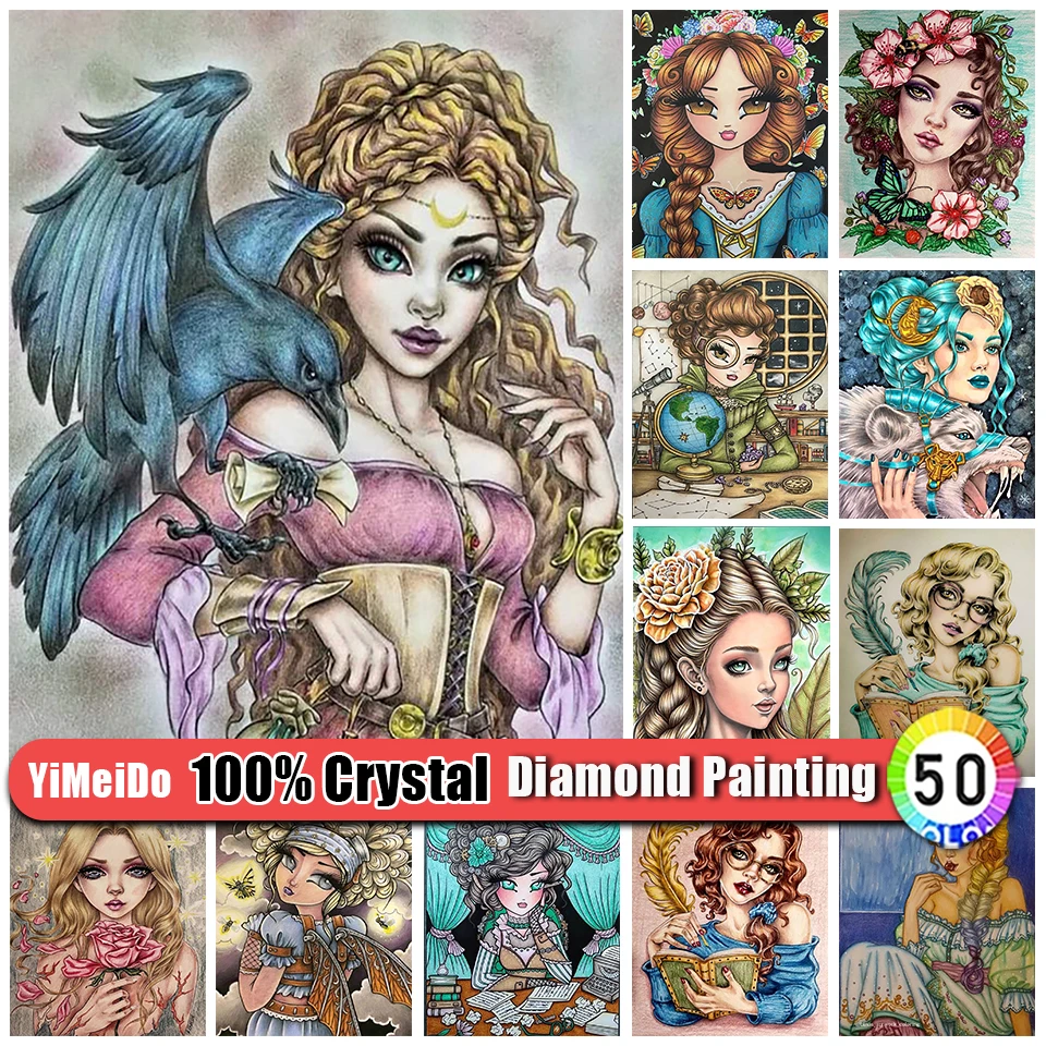 YiMeiDo 100% алмазная живопись с большими глазами, Набор для вышивки крестиком с девушкой, полноразмерная 5d алмазная вышивка, мозаика, мультяшное украшение, подарок
YiMeiDo 100% алмазная живопись с большими глазами, Набор для вышивки крестиком с девушкой, полноразмерная 5d алмазная вышивка, мозаика, мультяшное украшение, подарок